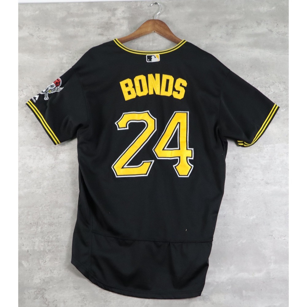 vintage majestic barry bonds pirates jersey mens large
